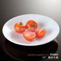 round white porcelain deep soup plate